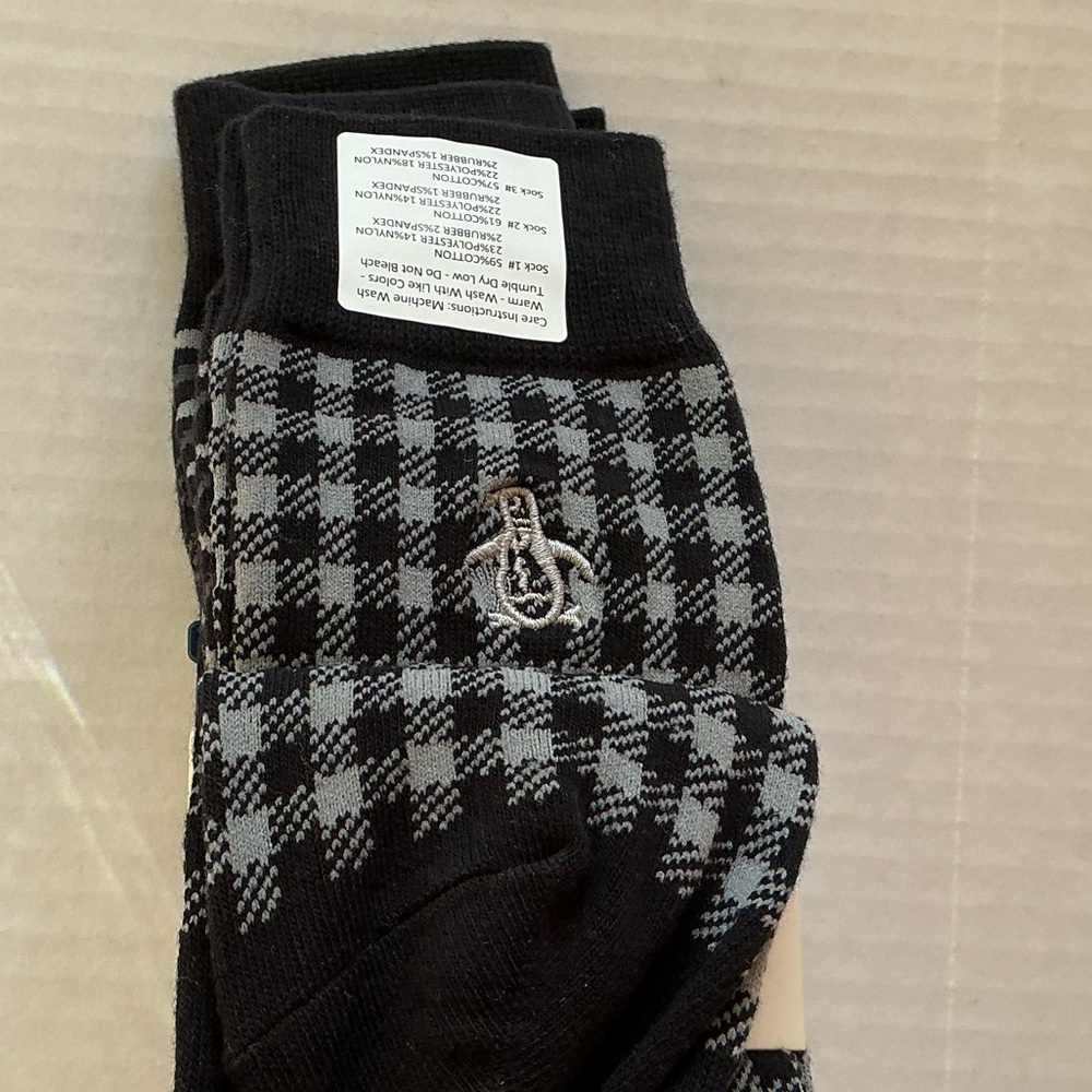 Original Penguin Crew Assorted Socks - Pack of 3 - Picture 11 of 14